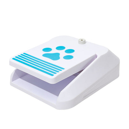 Automatic dog drinking fountain by Fetch & Purr, featuring a sleek design with flowing water for pets.
