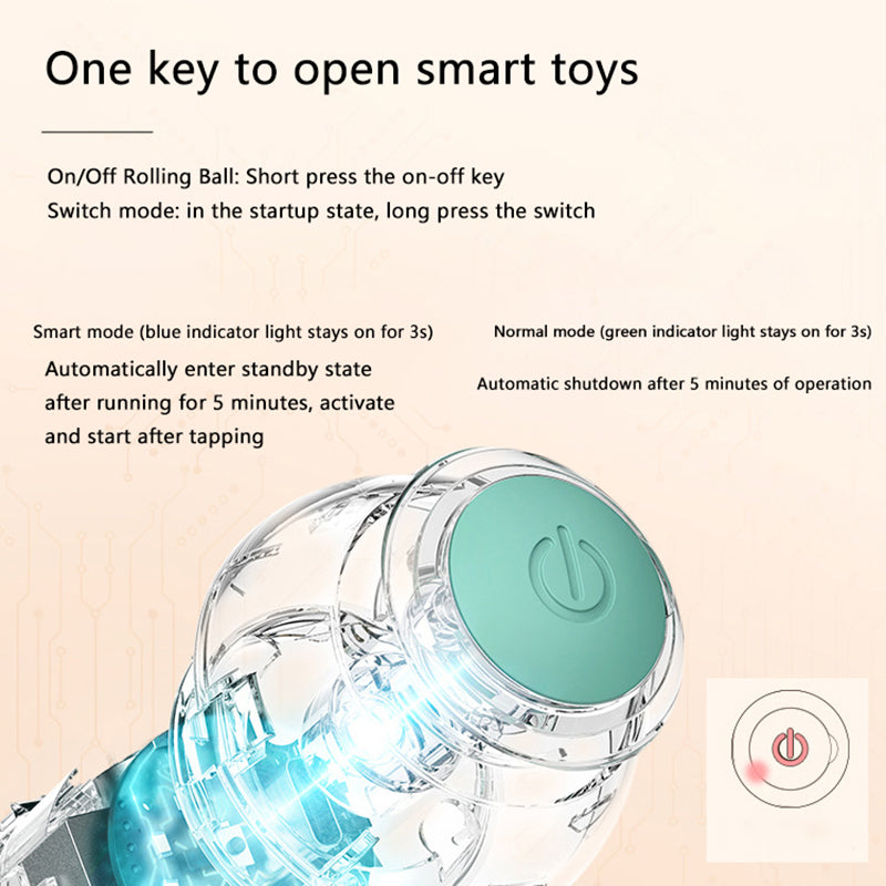 Fetch&Purr™ Interactive Cat Ball