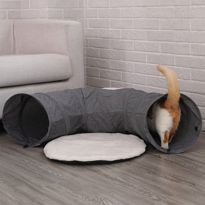 Soft, plush Luxurious Cat Cave bed by Fetch & Purr, featuring cozy, enclosed space for comfortable feline relaxation.